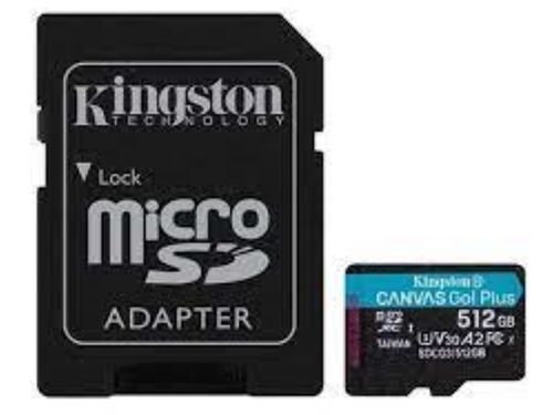 MEMORIJE KARTICE KINGSTON SDCG3/512GB/MICROSDXC/512GB/CLASS 10/170MB/S-90MB/S+ADAPTER